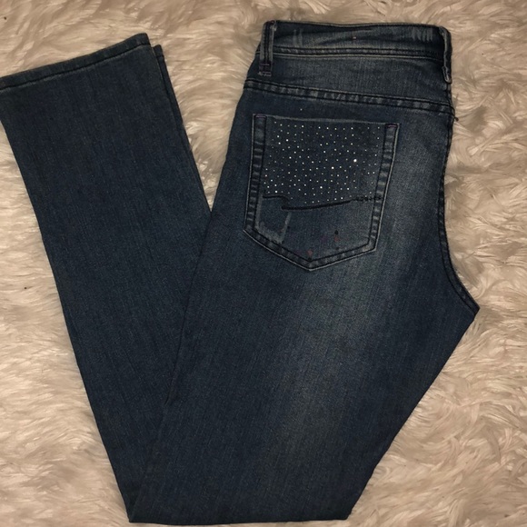 Denim - Paint splattered denim jeans 🎨